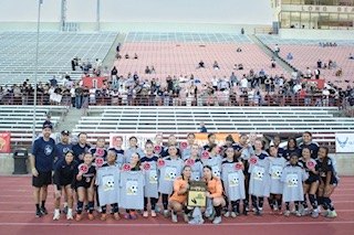 Her high school side on the night, 2026 CIF Southern Section Division 1 champions